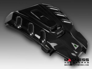 Alfa Romeo Giulia Engine Cover - Carbon Fiber - Quadrifoglio Version